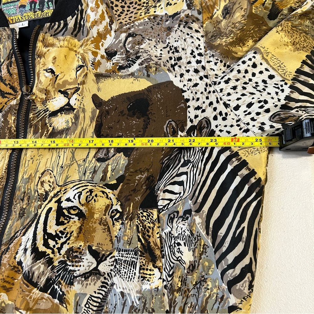 Atlantic Beach Silk Bomber Jacket - image 6